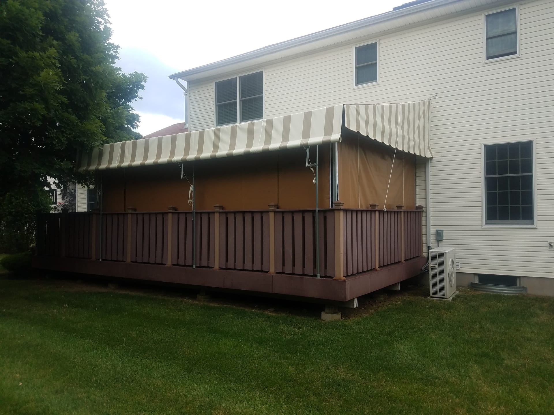 Residential Retractable Patio Awning