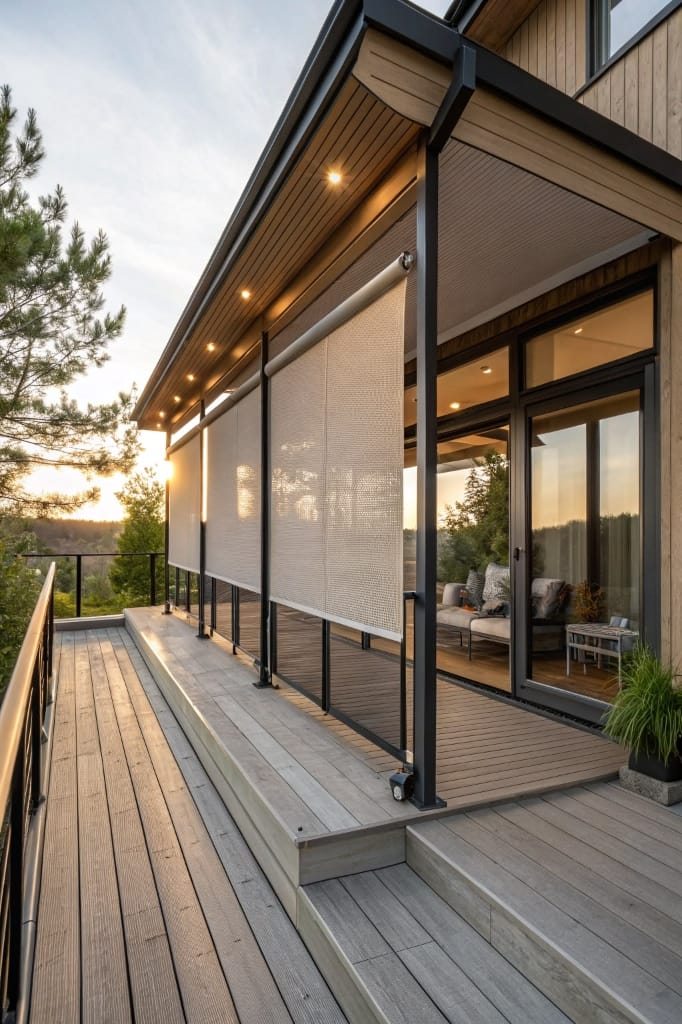 Roll-Up Awnings cover